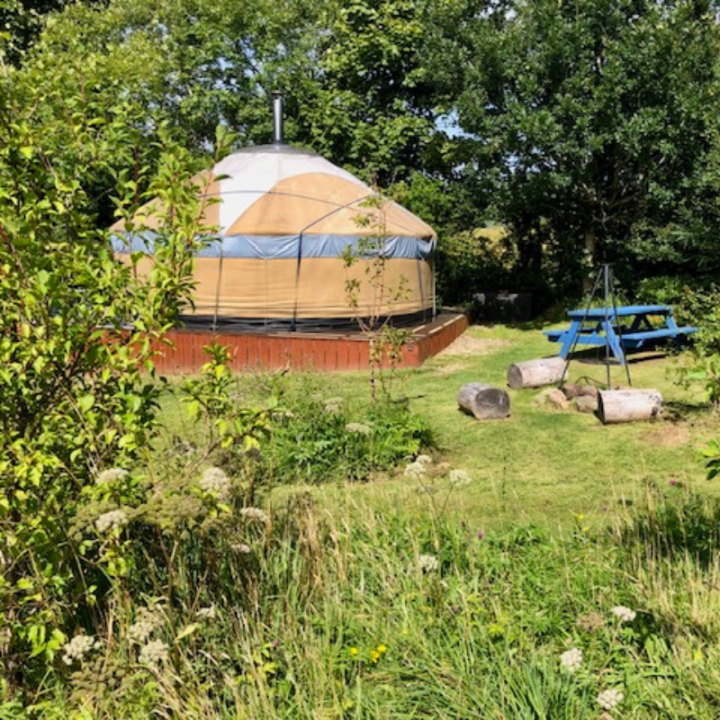 Yurts in Arran’s Living Landscape