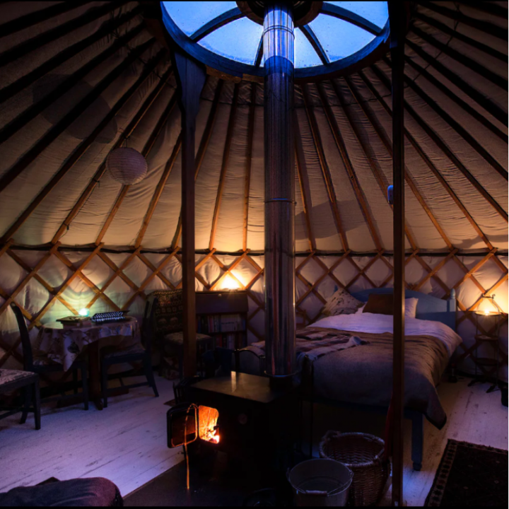 Yurts in Arran’s Living Landscape